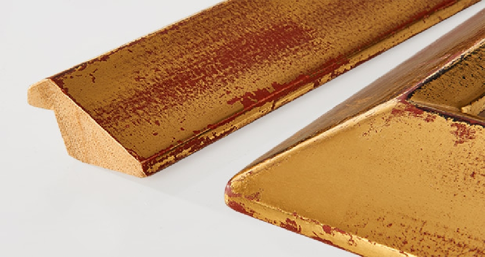 GOLD COLLECTION: canaletto red gold 40x22mm