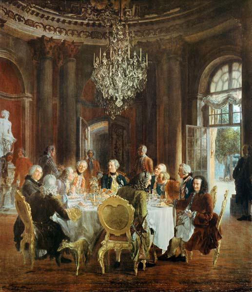 King Friedrichs II Roundtable in Sanssouci