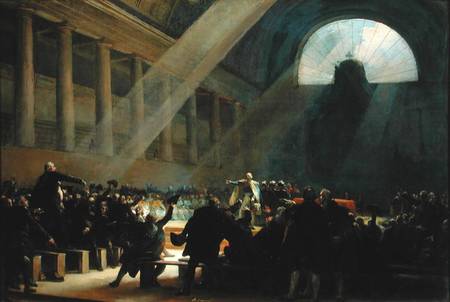 Mirabeau Answering Dreux-Breze, at a National Assembly Meeting, 23rd June 1789 from Alexandre Evariste Fragonard