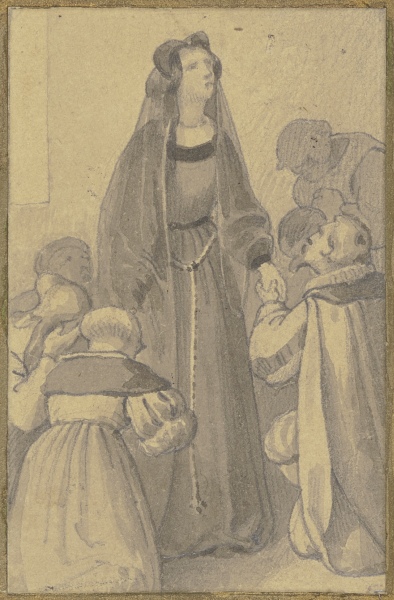 Maria Stuart from Alfred Rethel