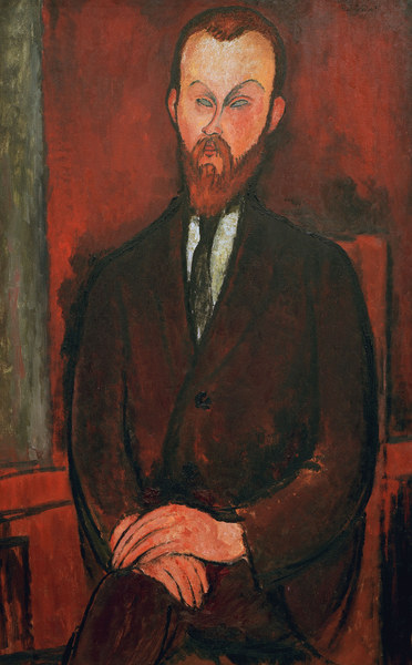 A.Modigliani, Comte Wielhorski from Amadeo Modigliani
