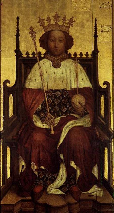 Portrait of Richard II (1367-1400) from Anonymous painter