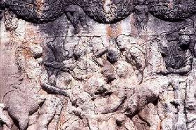 Relief sculpture detail from the Monument of the Julii