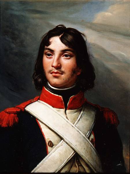 General Francois-Severin Desgraviers-Mar - Auguste Jean-Baptiste Vinchon as  art print or hand painted oil.