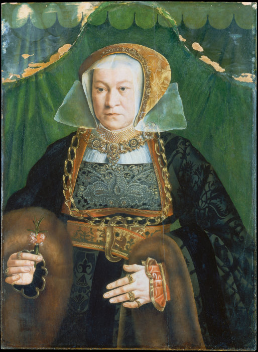 Portrait of Sibylla Kessel from Barthel Bruyn d. Ä.