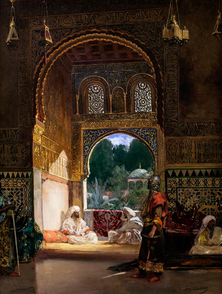 Im Palast des Sultans - Jean-Joseph Benjamin-Constant