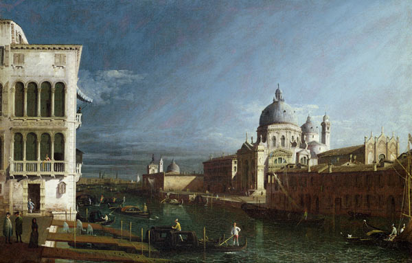 The Molo Looking West with the Doges' Pa - Bernardo Bellotto as art print  or hand painted oil.