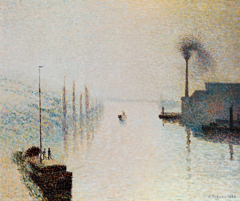 Camille Pissarro, Isle Lacroix from Camille Pissarro