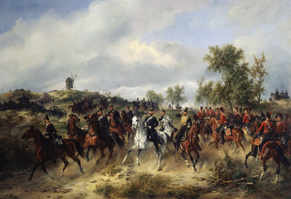 The Prussian cavalry in the expedition from Carl Schulz