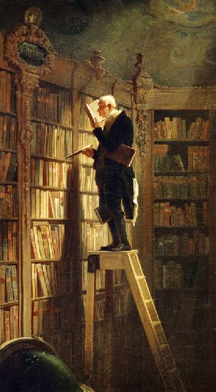 The bookworm 1850