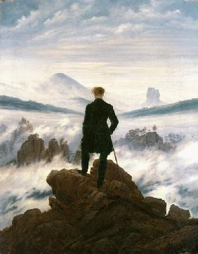 Wanderer above the Sea of Fog - Caspar David Friedrich