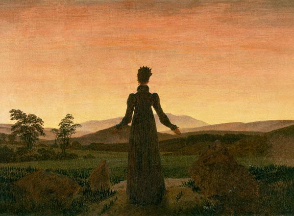 Woman in the morning sun 1818