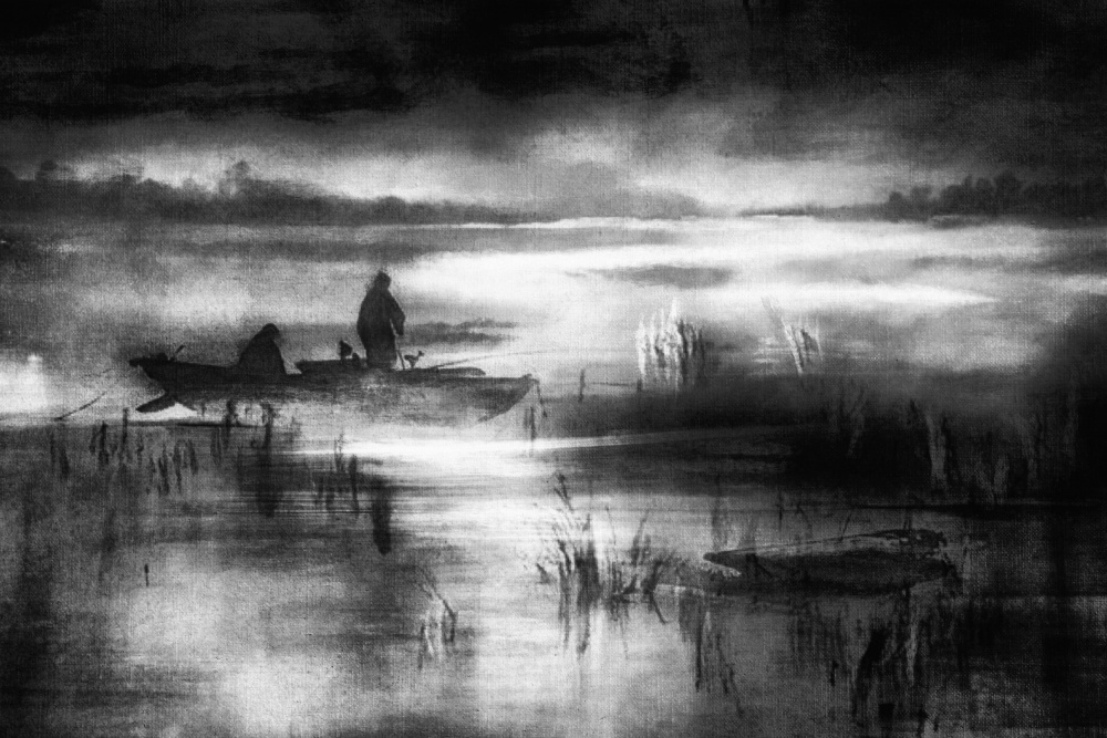 ...fishing in the mist.. from Charlaine Gerber