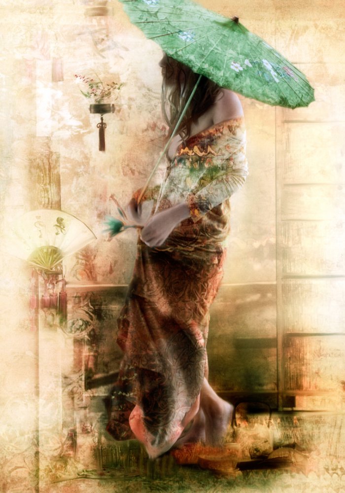 ...the lady with the umbrella... from Charlaine Gerber