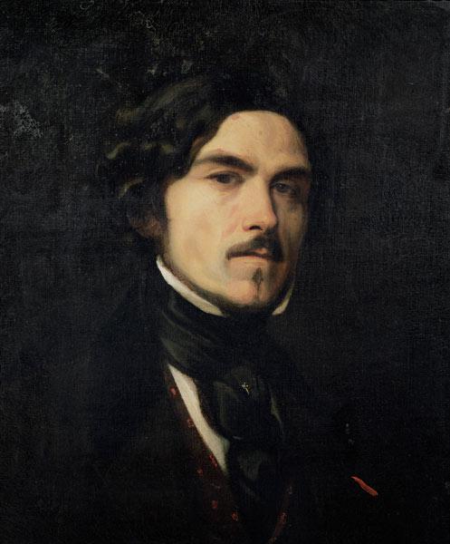 Self-portrait by Delacroix