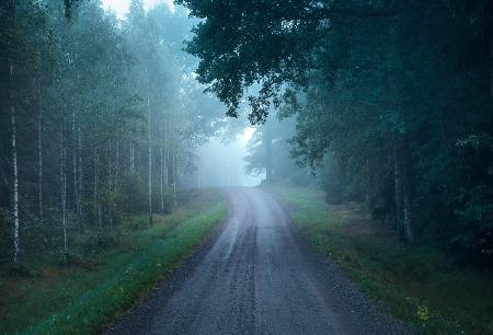 Halloween road