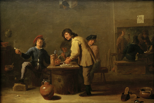 David Teniers d.J., Raucher from David Teniers