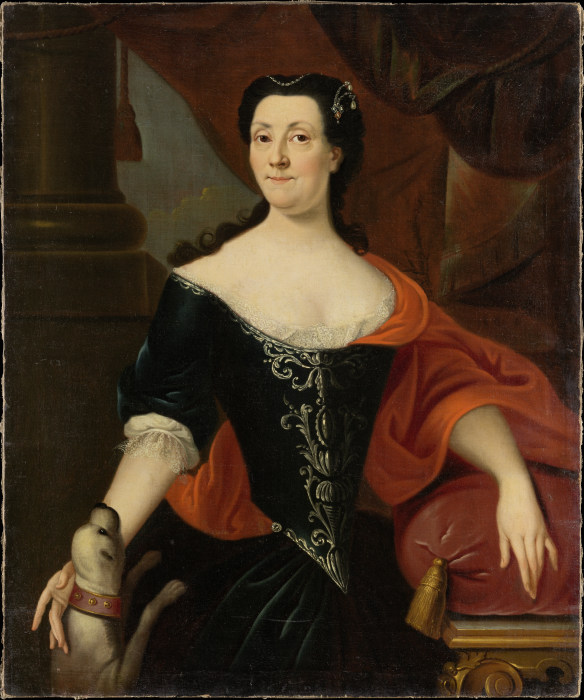 Portrait of Sophia Magdalena von Holzhausen, née von Günderrode from Deutscher Meister des ersten Viertels des 18. Jahrhunderts