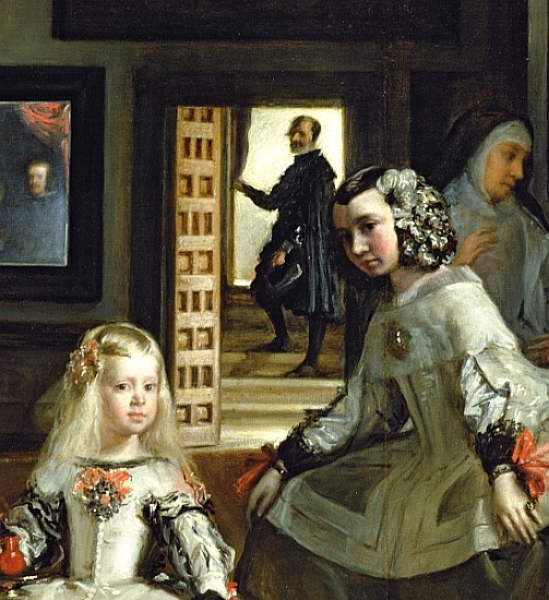 Las Meninas or The Family of Philip IV, - Diego Rodriguez de Silva y Vel as  art print or hand painted oil.