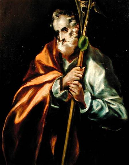 St. Jude Thaddeus from El Greco (aka Dominikos Theotokopulos)