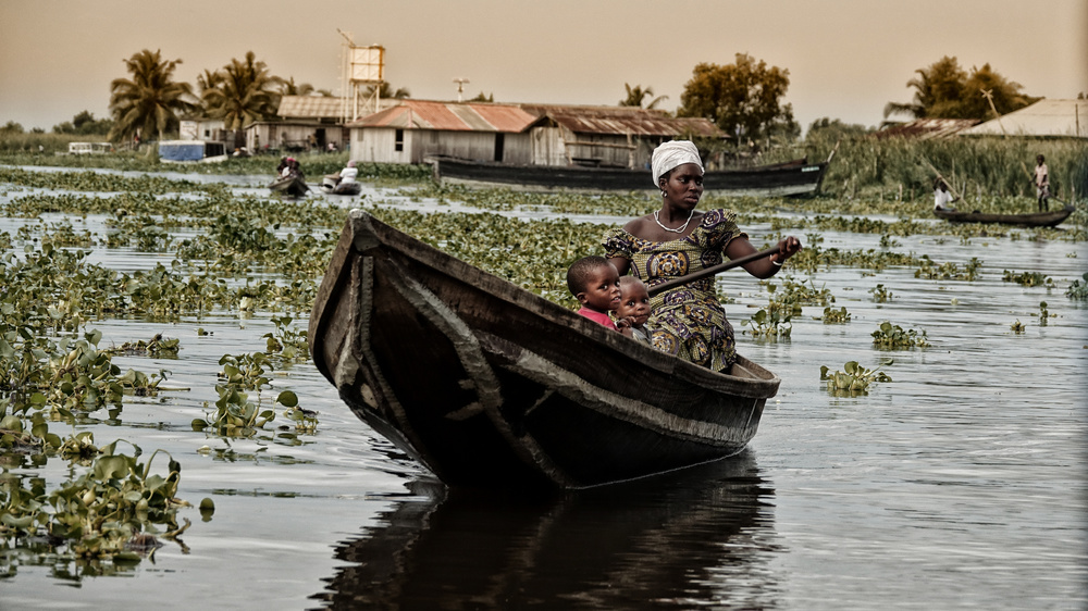 daily life at Ganvié lake from Elena Molina