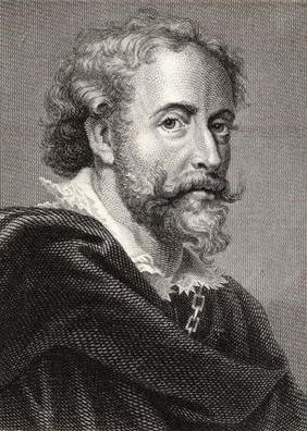 Peter Paul Rubens (1577-1640) (engraving)