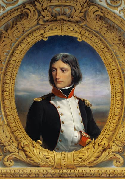 Napoleon Bonaparte (1769-1821) as Lieute - Felix Philippoteaux as art print  or hand painted oil.