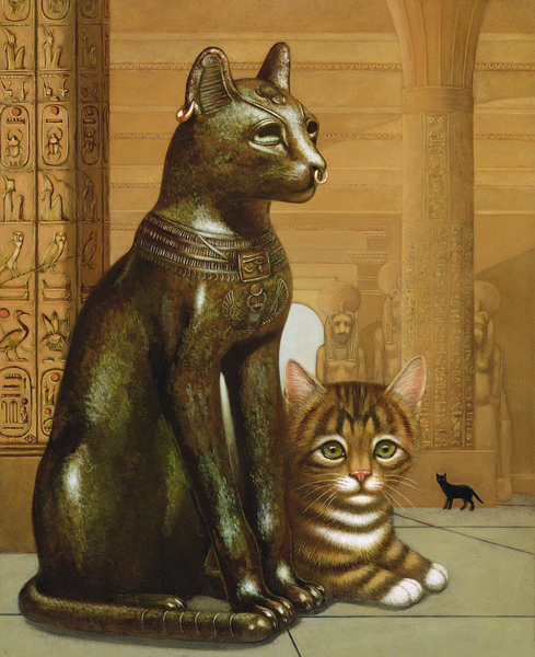 Mike the British Museum Kitten from Frances Broomfield