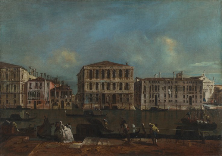 Venice. The Grand Canal with Palazzo Pesaro from Francesco Guardi