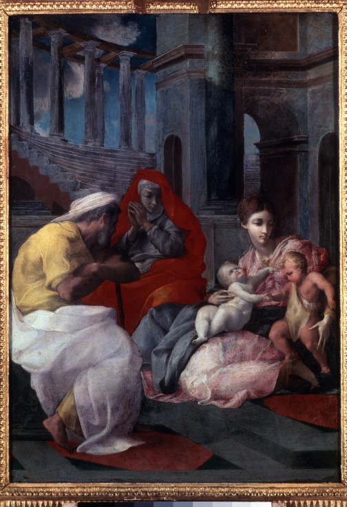 The Holy Family with John the Baptist and Saint Elizabeth from Francesco Primaticcio