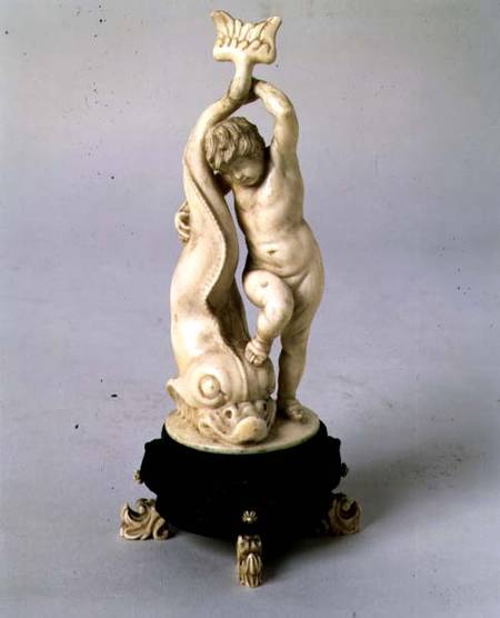 Putto with a Dolphin from Francois  Duquesnoy