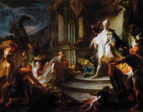 Joseph gives himself to his brothers recognize from Franz Anton Maulbertsch