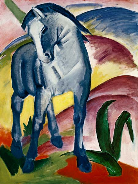 Blue Horse I from Franz Marc