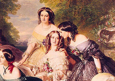 Empress Eugenie (1826-1920) Nempress EugNie Of France And Ladies Of Her  Court Oil On Canvas 1855 By Franz Xaver Winterhalter Poster Print by (18 x  24)