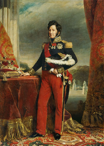 Portrait of Louis Philippe d'Orléans young (who became King of France Louis  Philippe 1er) (1773-1850) - engraving