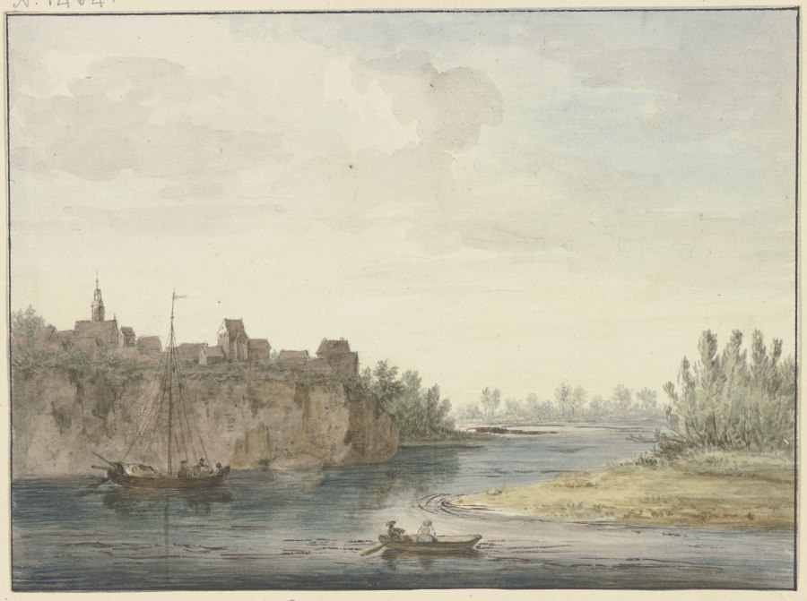 Belgern at the Elbe from Georg Melchior Kraus