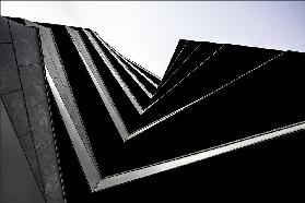 black balconies