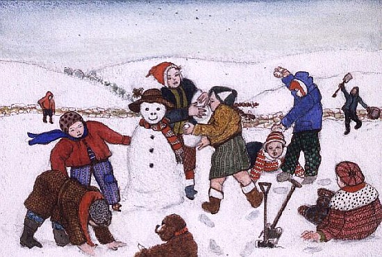 Playing in the Snow  from  Gillian  Lawson