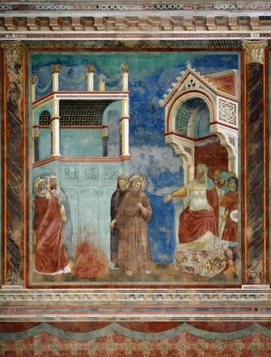Der Hl. Franziskus vor dem Sultan from Giotto (di Bondone)