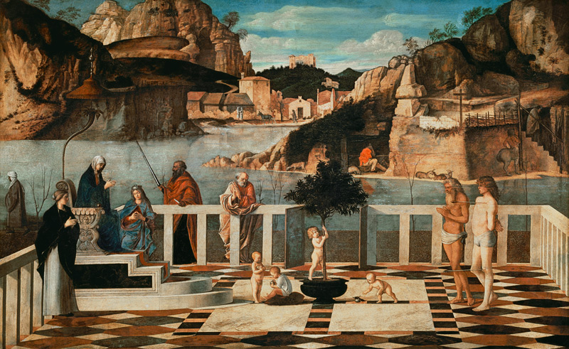 Sacred Allegory from Giovanni Bellini