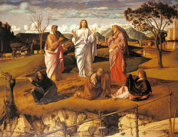 Transfiguration of Christ from Giovanni Bellini