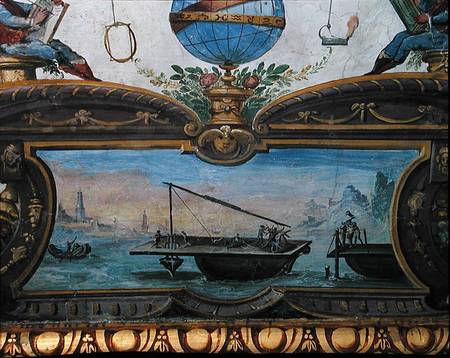 Device for dredging the sea, Stanza della Mattematica from Giulio Parigi