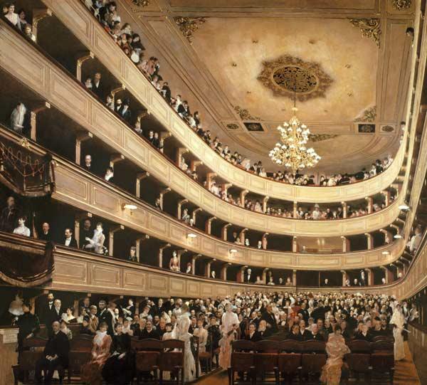 The Auditorium of the Old Castle Theatre