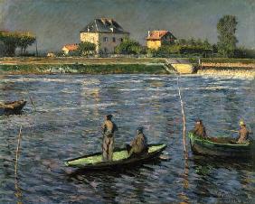 Fishing boats on the Seine