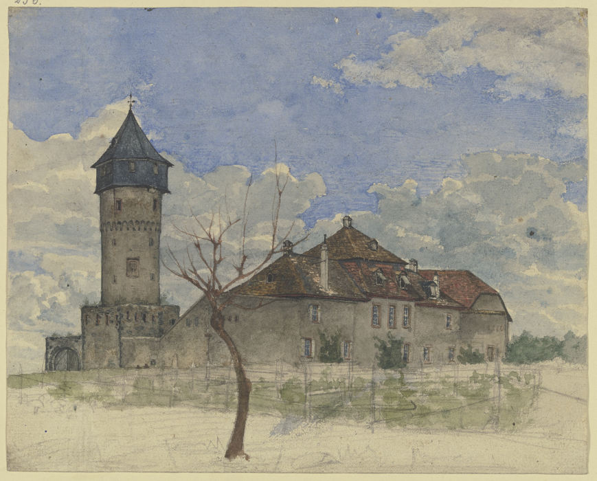 The watchtower in Sachsenhausen from Heinrich Rumbler