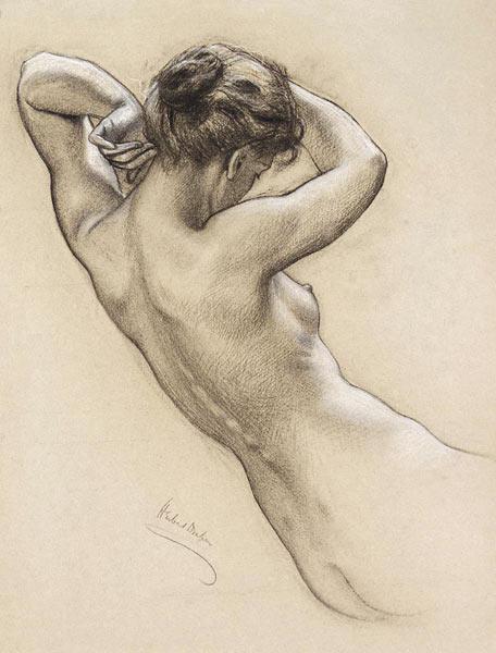 Study for a water nymph
