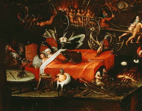 JS after Bosch (?) / Hell / detail - Hieronymus Bosch as art print or hand  painted oil.