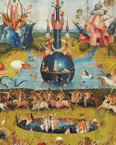 The Garden of Earthly Delights: Allegory - Hieronymus Bosch as art print or  hand painted oil.