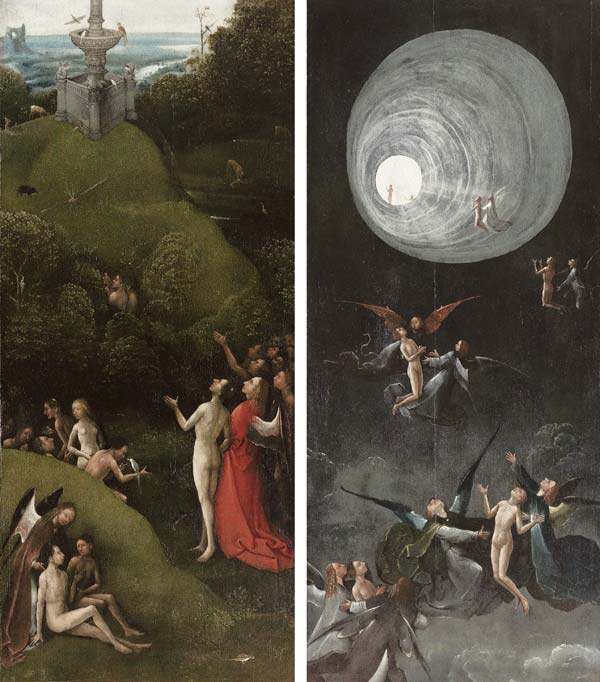 Bosch/Earthly Paradise/Ascent to Heaven - Hieronymus Bosch as art print or  hand painted oil.