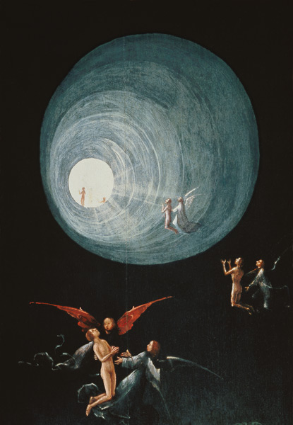 Paradise: Ascent of the Blessed - oil painting of Hieronymus Bosch as art  print or hand painted oil.